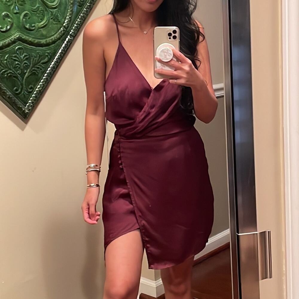 Young Fabulous & Broke Wrap Dress Strappy NWT
